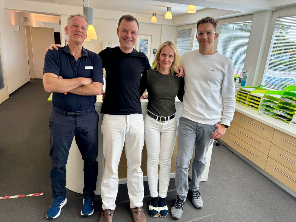 Ärzteteam der Hausarztpraxis